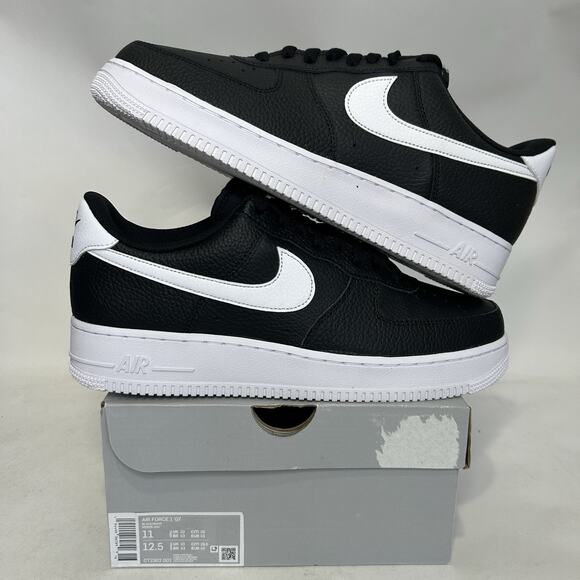 Nike Air Force 1 '07 Shoes “Black White” CT2302-002